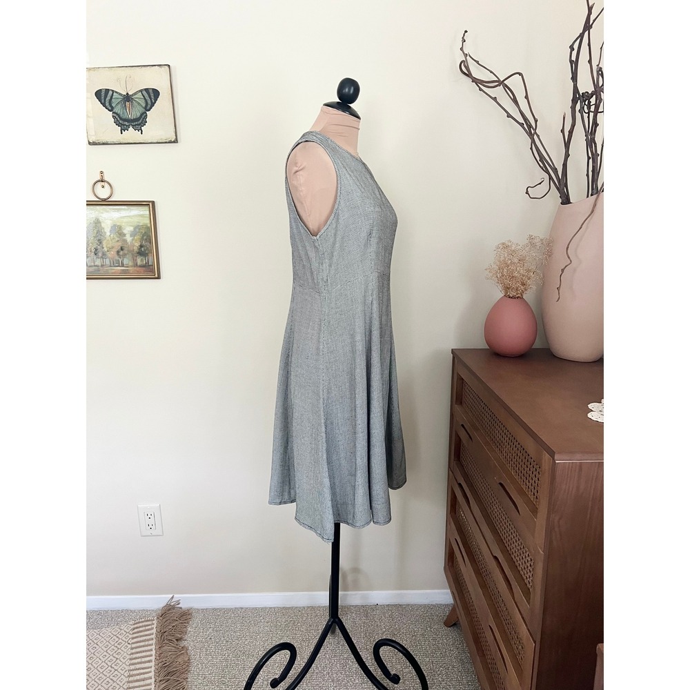 Vintage 90s INC Gingham Skater Dress - Picture 3 of 5